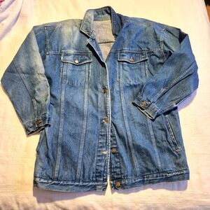 Hunter's Run men's XL well loved faded areas 4 front pockets overall altered